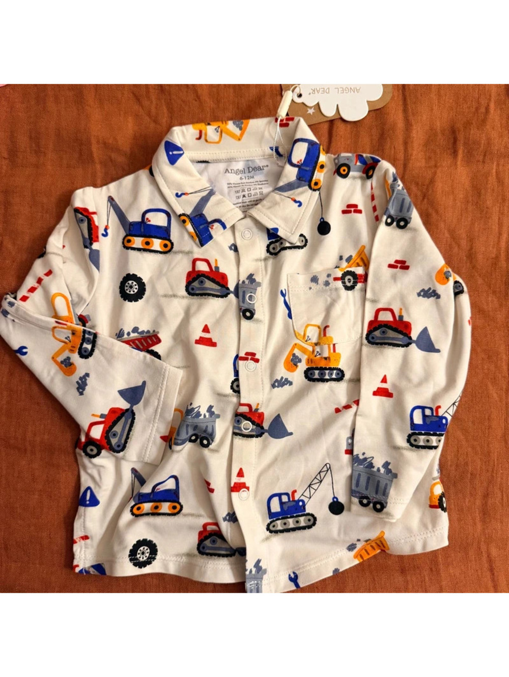 Angel dear construction long sleeve